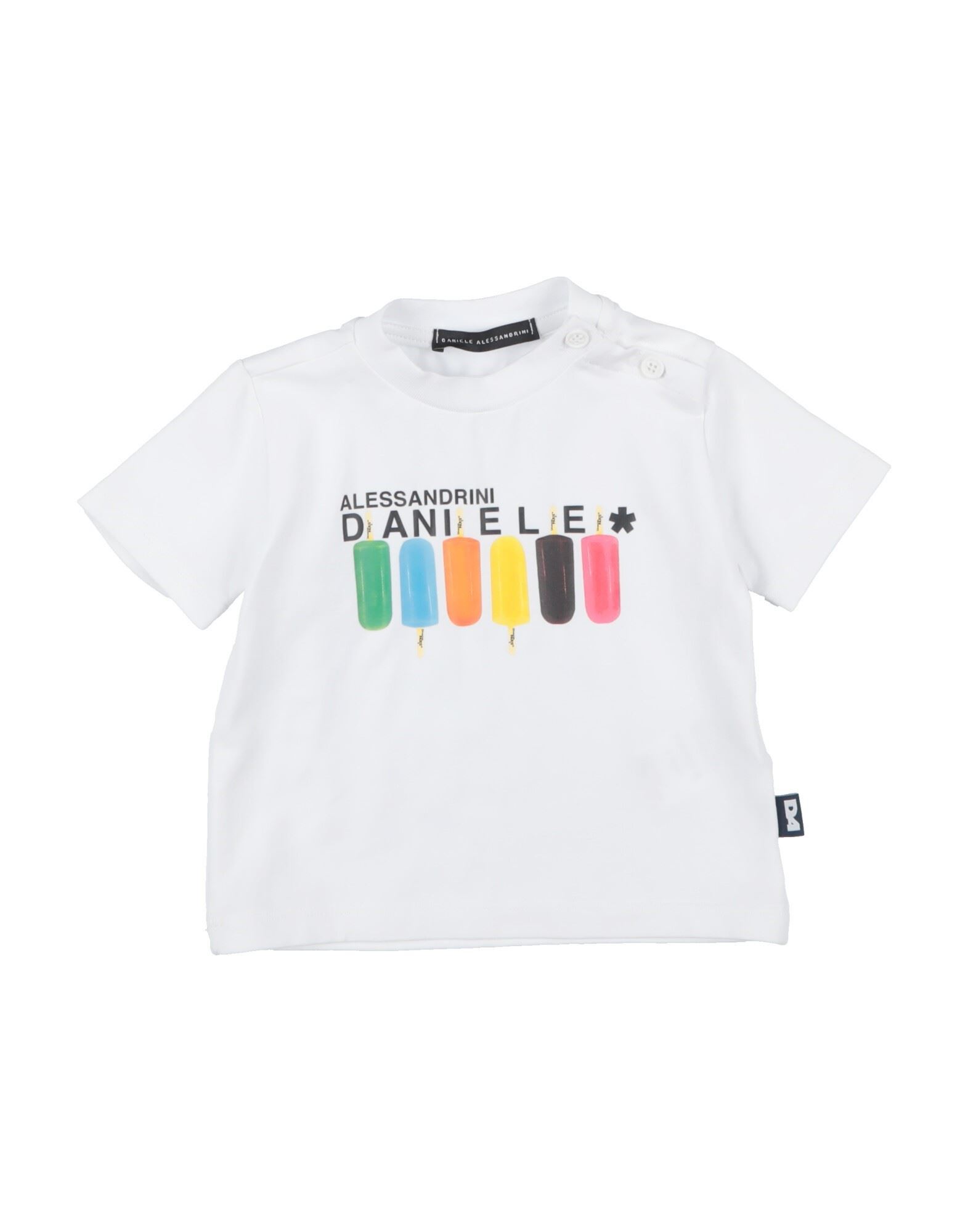 DANIELE ALESSANDRINI T-shirts Kinder Weiß von DANIELE ALESSANDRINI
