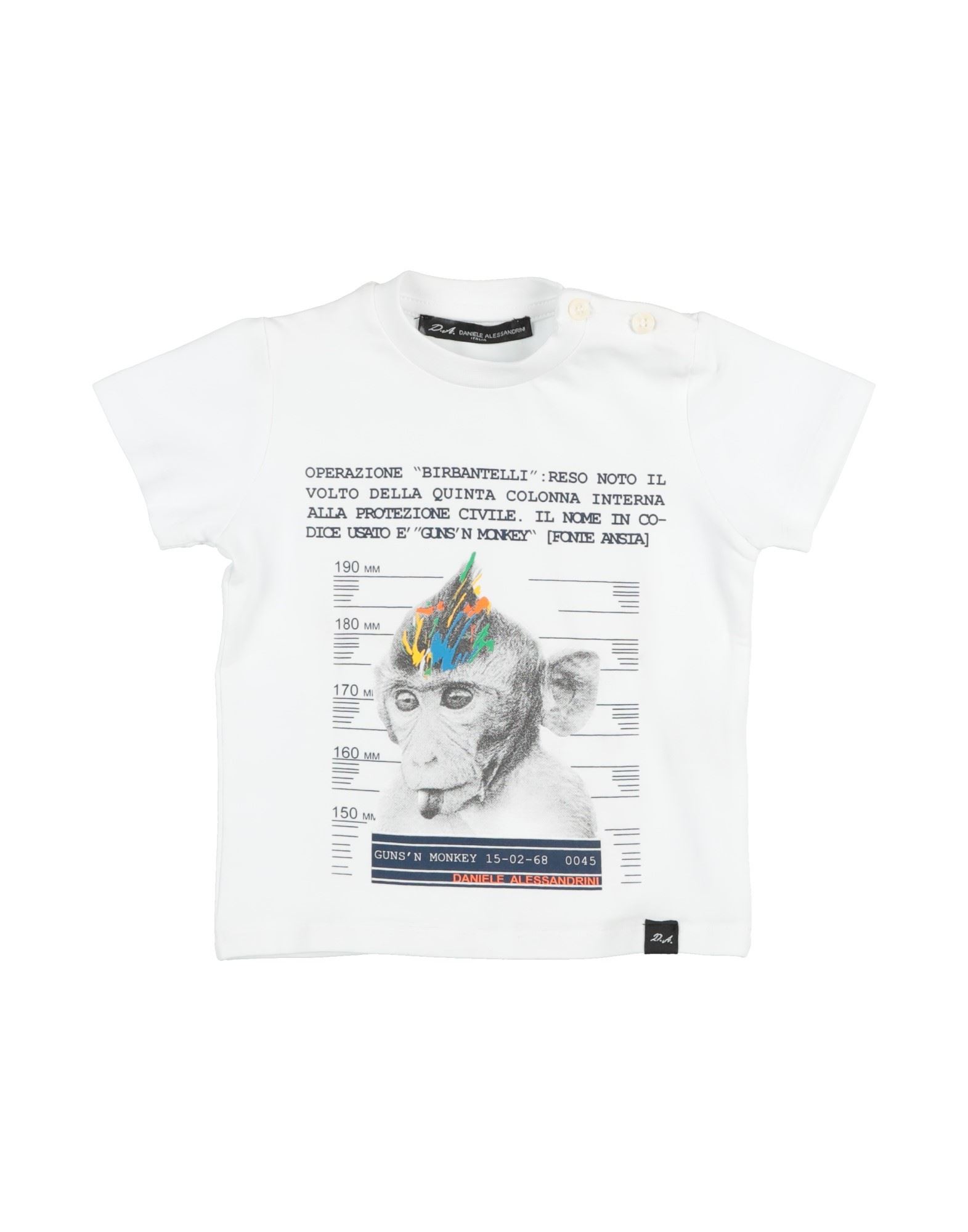 DANIELE ALESSANDRINI T-shirts Kinder Weiß DANIELE ALESSANDRINI T-shirts Kinder Weiß von DANIELE ALESSANDRINI