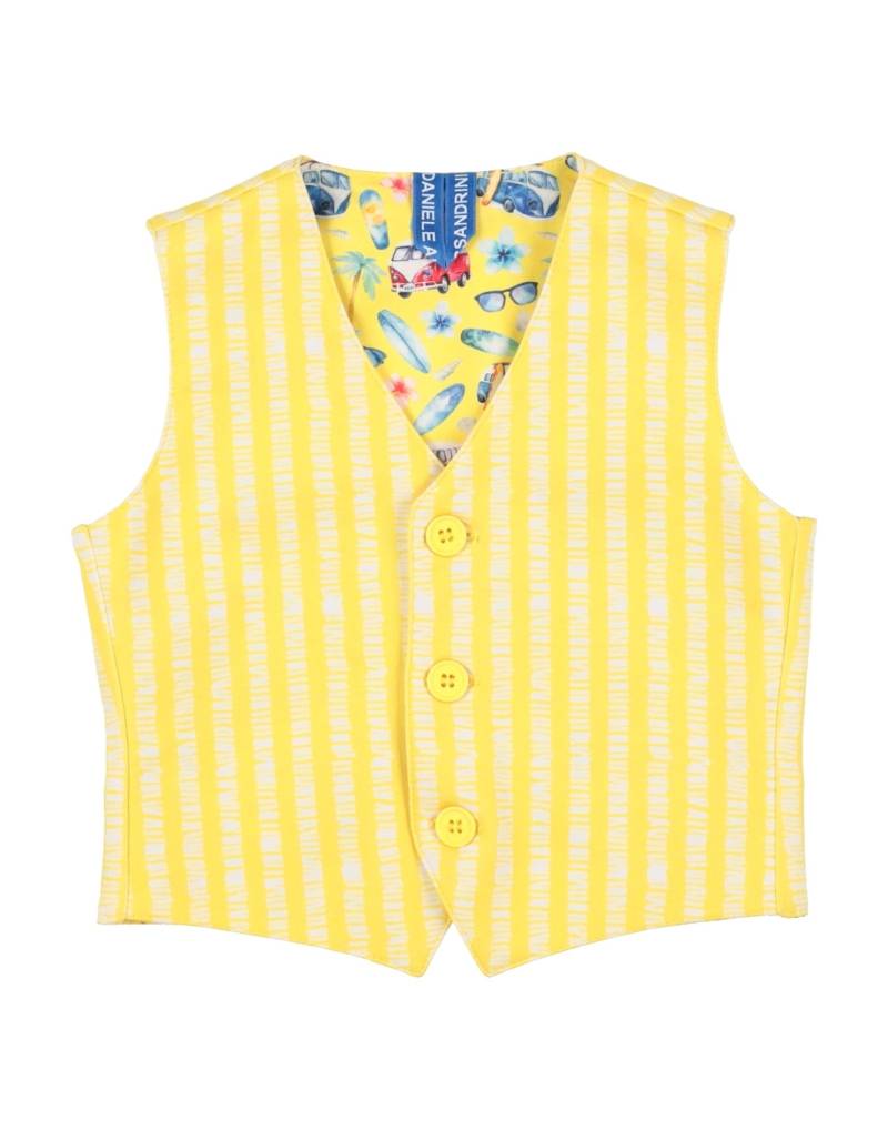 DANIELE ALESSANDRINI Couture-weste Kinder Gelb von DANIELE ALESSANDRINI