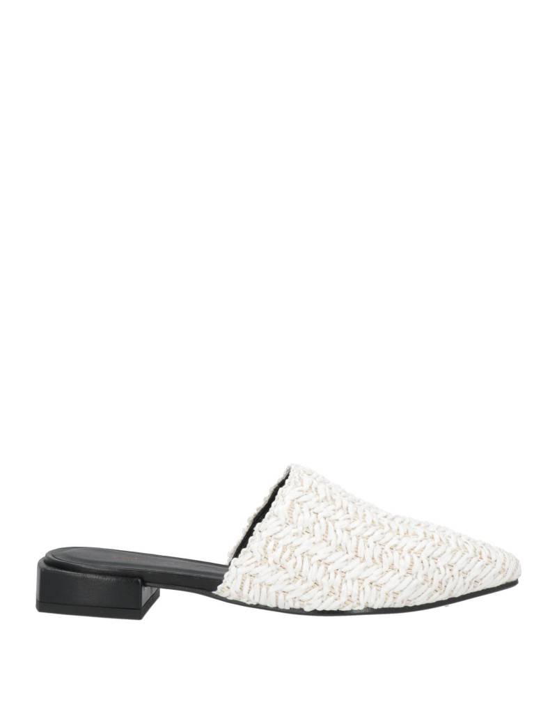 DANIELE ANCARANI Mules & Clogs Damen Weiß von DANIELE ANCARANI