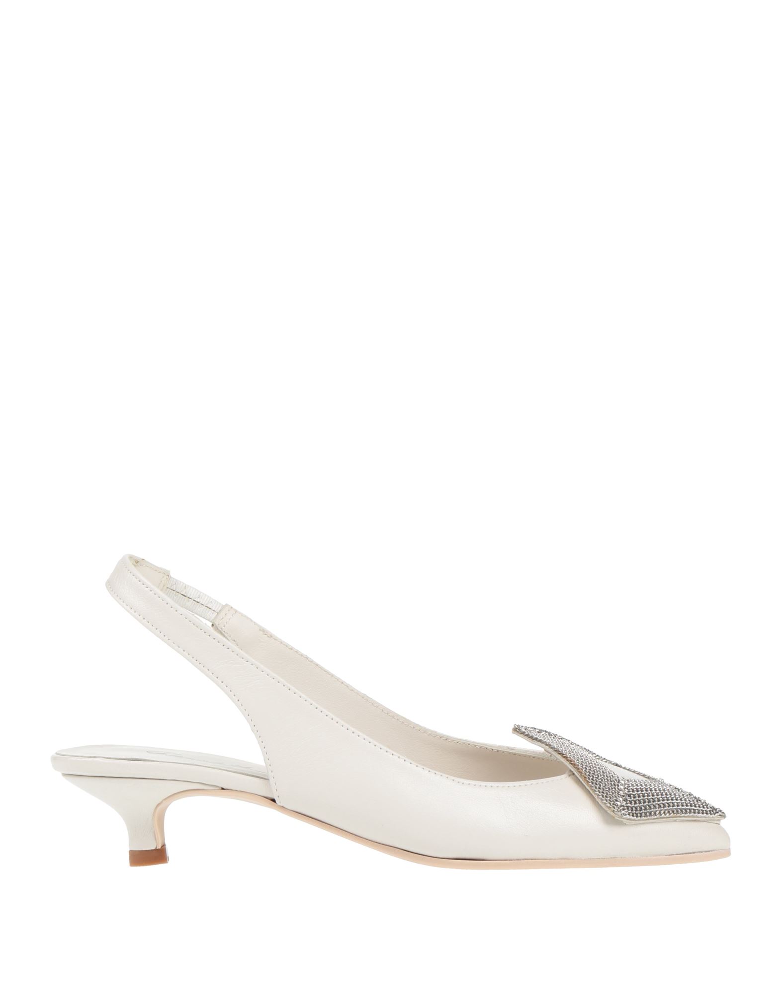 DANIELE ANCARANI Pumps Damen Weiß von DANIELE ANCARANI