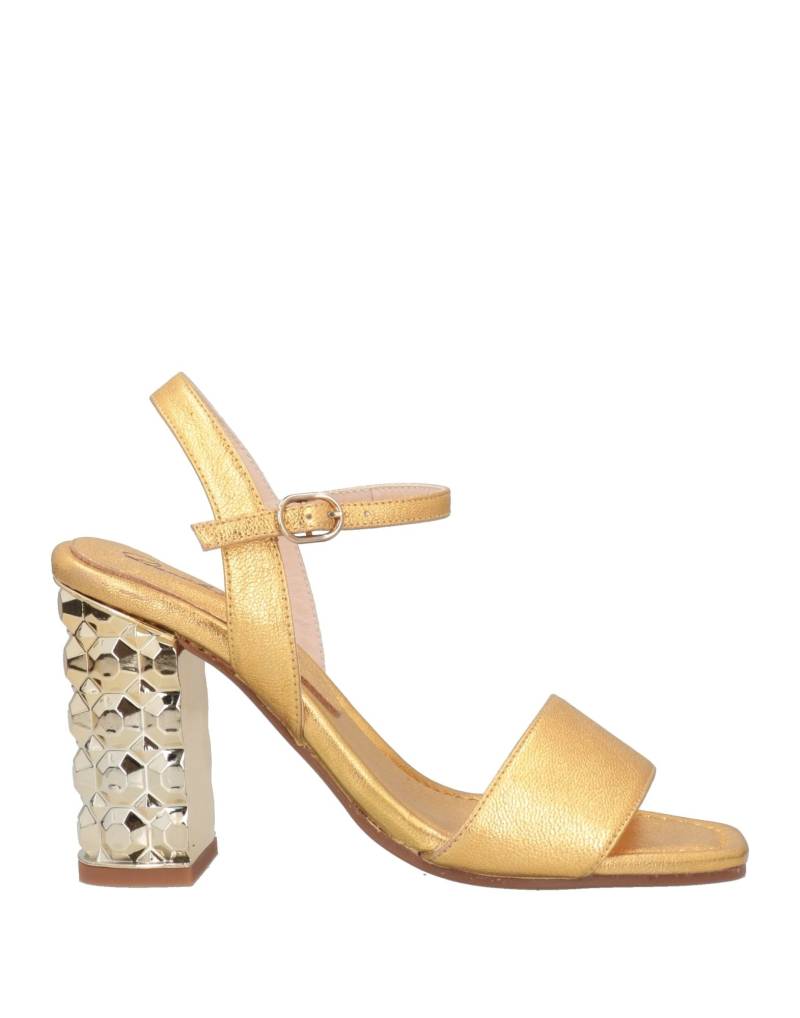 DANIELE ANCARANI Sandale Damen Gold von DANIELE ANCARANI