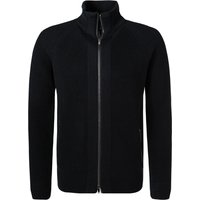 DANIELE FIESOLI Herren Cardigan blau unifarben von DANIELE FIESOLI