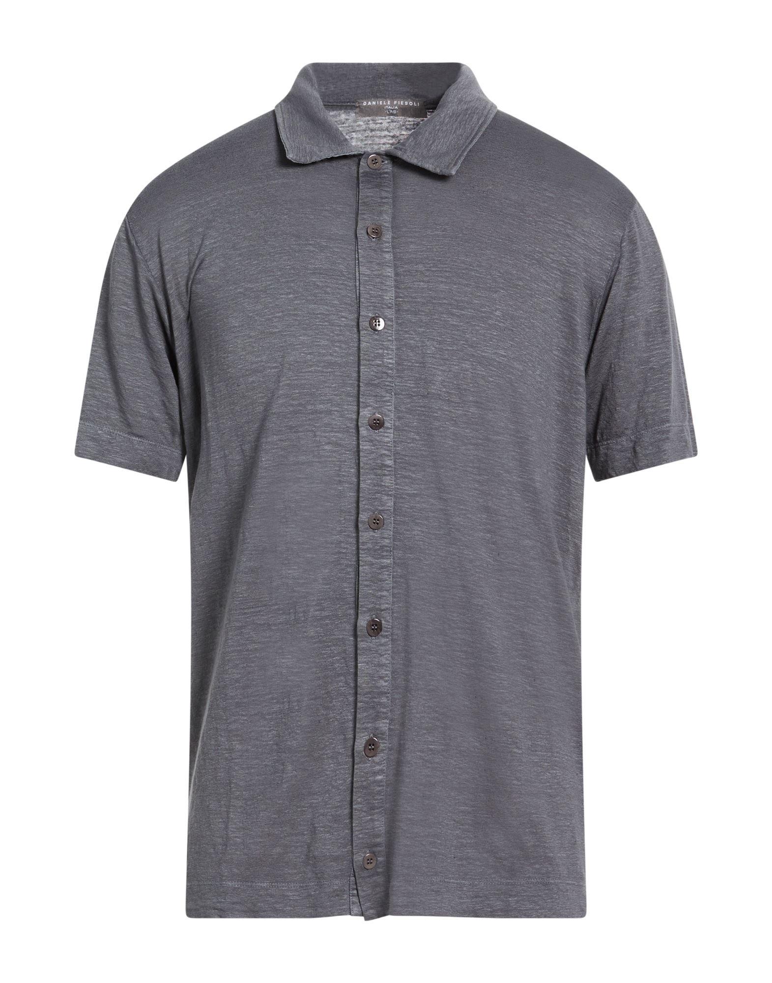 DANIELE FIESOLI Hemd Herren Braungrau von DANIELE FIESOLI