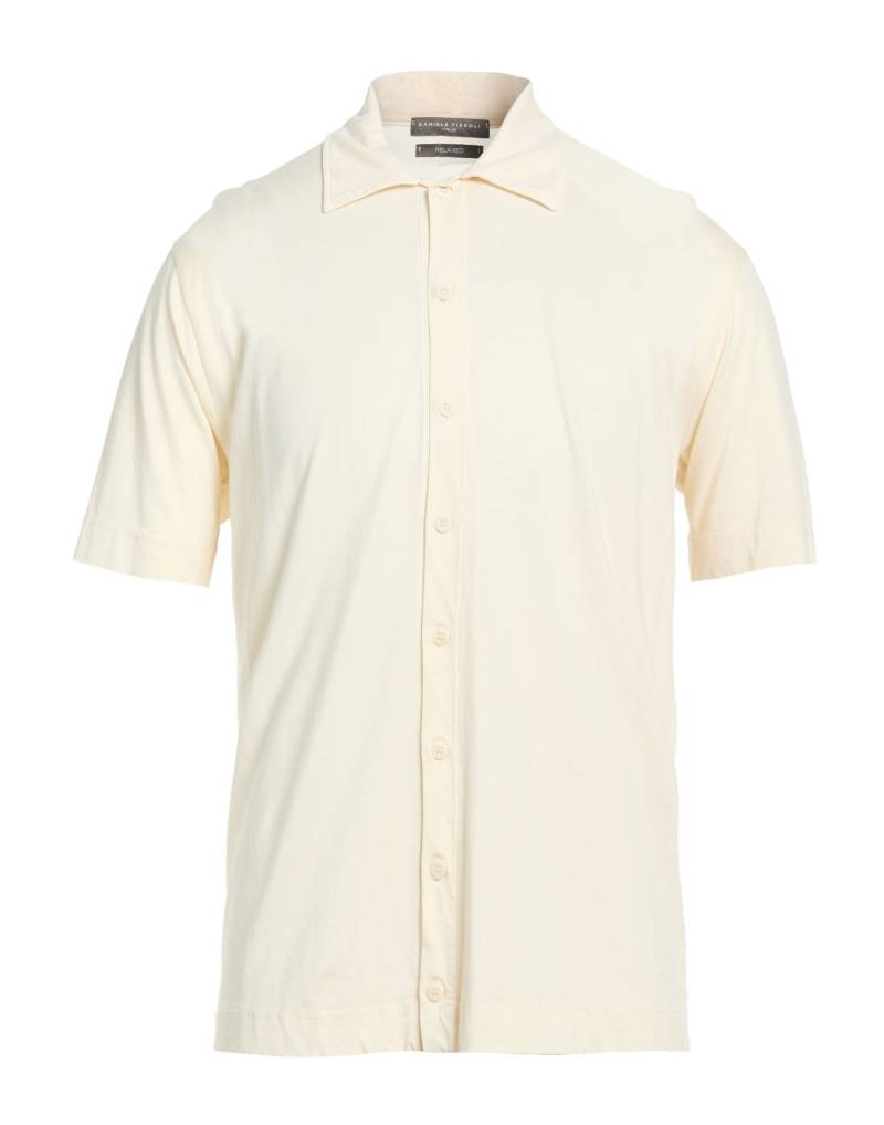 DANIELE FIESOLI Hemd Herren Elfenbein von DANIELE FIESOLI