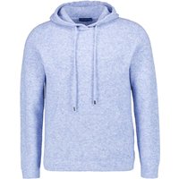 DANIELE FIESOLI Herren Kapuzenpullover blau Merinowolle unifarben DANIELE FIESOLI Herren Kapuzenpullover blau Merinowolle unifarben von DANIELE FIESOLI