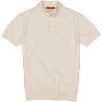 DANIELE FIESOLI Herren Polo-Shirt weiß von DANIELE FIESOLI