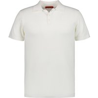 DANIELE FIESOLI Herren Polo-Shirt weiß von DANIELE FIESOLI