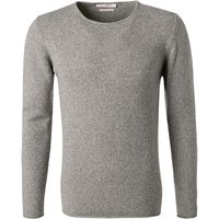 DANIELE FIESOLI Herren Pullover Grau Kaschmir unifarben von DANIELE FIESOLI