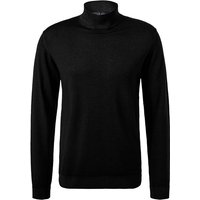 DANIELE FIESOLI Herren Stehkragenpullover schwarz Merinowolle unifarben DANIELE FIESOLI Herren Stehkragenpullover schwarz Merinowolle unifarben von DANIELE FIESOLI
