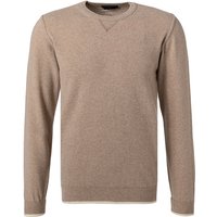 DANIELE FIESOLI Herren Pullover beige unifarben von DANIELE FIESOLI