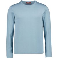 DANIELE FIESOLI Herren Pullover blau unifarben von DANIELE FIESOLI