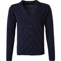 DANIELE FIESOLI Herren Cardigan blau unifarben von DANIELE FIESOLI
