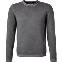 DANIELE FIESOLI Herren Pullover grau unifarben von DANIELE FIESOLI