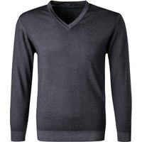 DANIELE FIESOLI Herren Pullover grau unifarben von DANIELE FIESOLI