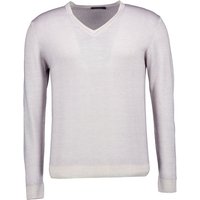 DANIELE FIESOLI Herren Pullover grau unifarben von DANIELE FIESOLI