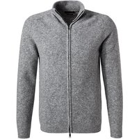 DANIELE FIESOLI Herren Pullover grau unifarben von DANIELE FIESOLI