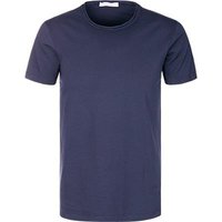 DANIELE FIESOLI Herren T-Shirt blau Baumwolle von DANIELE FIESOLI