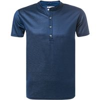 DANIELE FIESOLI Herren T-Shirt blau Baumwolle von DANIELE FIESOLI