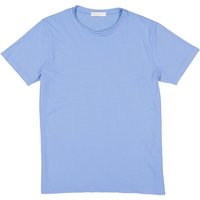 DANIELE FIESOLI Herren T-Shirt blau Baumwolle von DANIELE FIESOLI