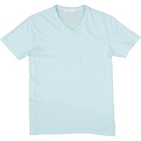 DANIELE FIESOLI Herren T-Shirt blau Baumwolle von DANIELE FIESOLI