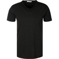 DANIELE FIESOLI Herren T-Shirt schwarz Baumwolle von DANIELE FIESOLI