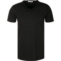 DANIELE FIESOLI Herren T-Shirt schwarz Baumwolle von DANIELE FIESOLI