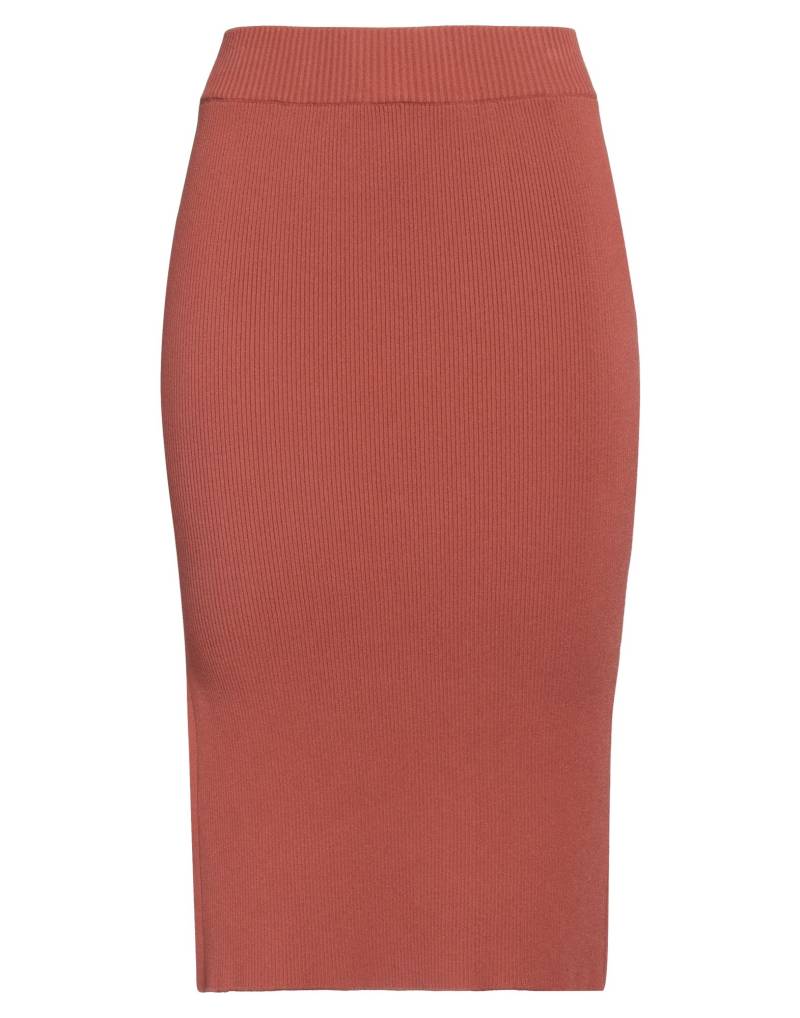 DANIELE FIESOLI Midi-rock Damen Rostrot von DANIELE FIESOLI