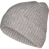 DANIELE FIESOLI Herren Mütze grau Merino  meliert von DANIELE FIESOLI