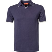 DANIELE FIESOLI Herren Polo-Shirt blau von DANIELE FIESOLI