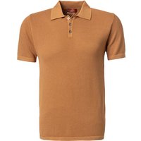 DANIELE FIESOLI Herren Polo-Shirt braun von DANIELE FIESOLI