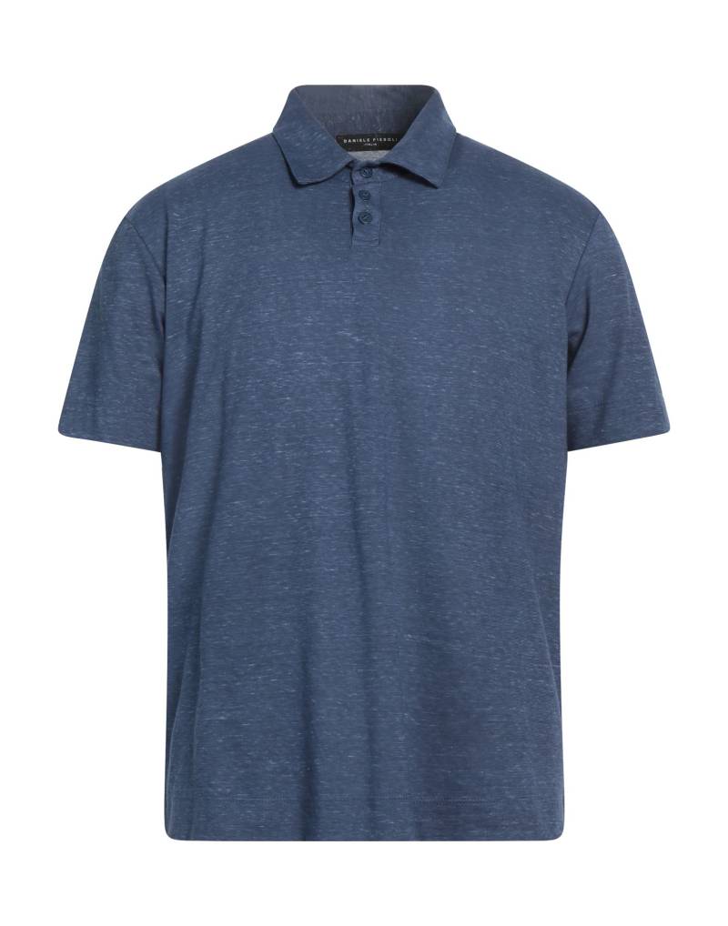 DANIELE FIESOLI Poloshirt Herren Blau von DANIELE FIESOLI