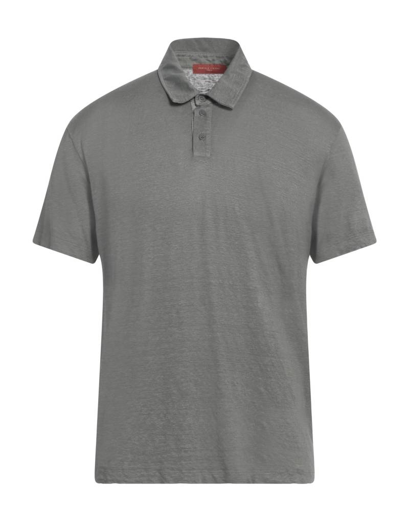 DANIELE FIESOLI Poloshirt Herren Blei von DANIELE FIESOLI