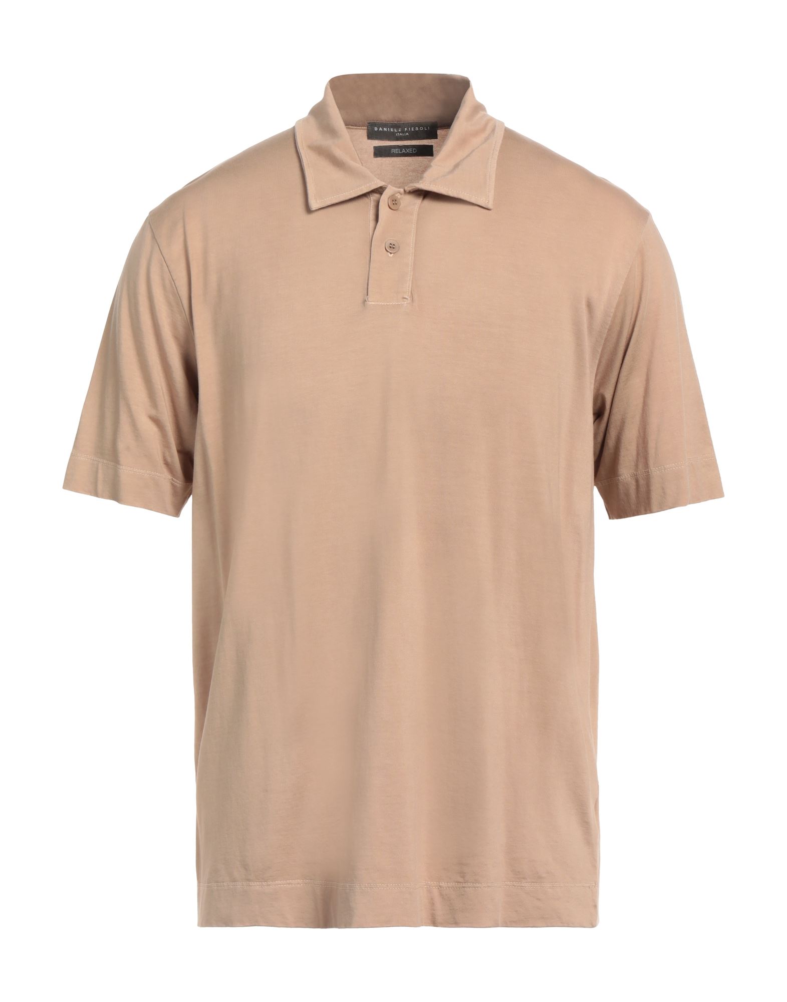 DANIELE FIESOLI Poloshirt Herren Hellbraun von DANIELE FIESOLI