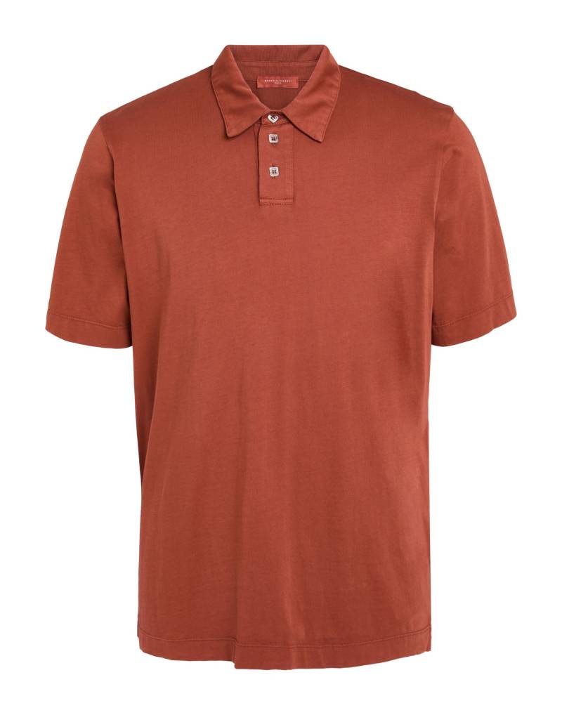 DANIELE FIESOLI Poloshirt Herren Rostrot von DANIELE FIESOLI