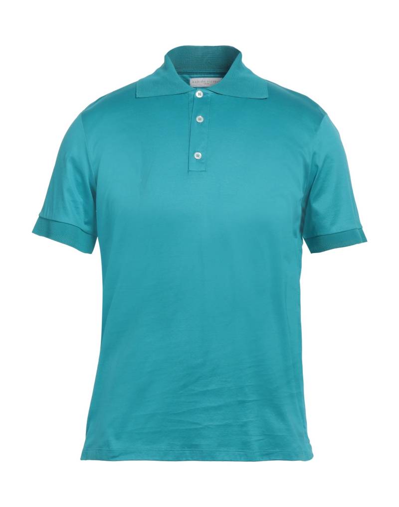 DANIELE FIESOLI Poloshirt Herren Tūrkis von DANIELE FIESOLI