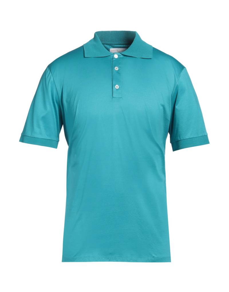 DANIELE FIESOLI Poloshirt Herren Tūrkis von DANIELE FIESOLI
