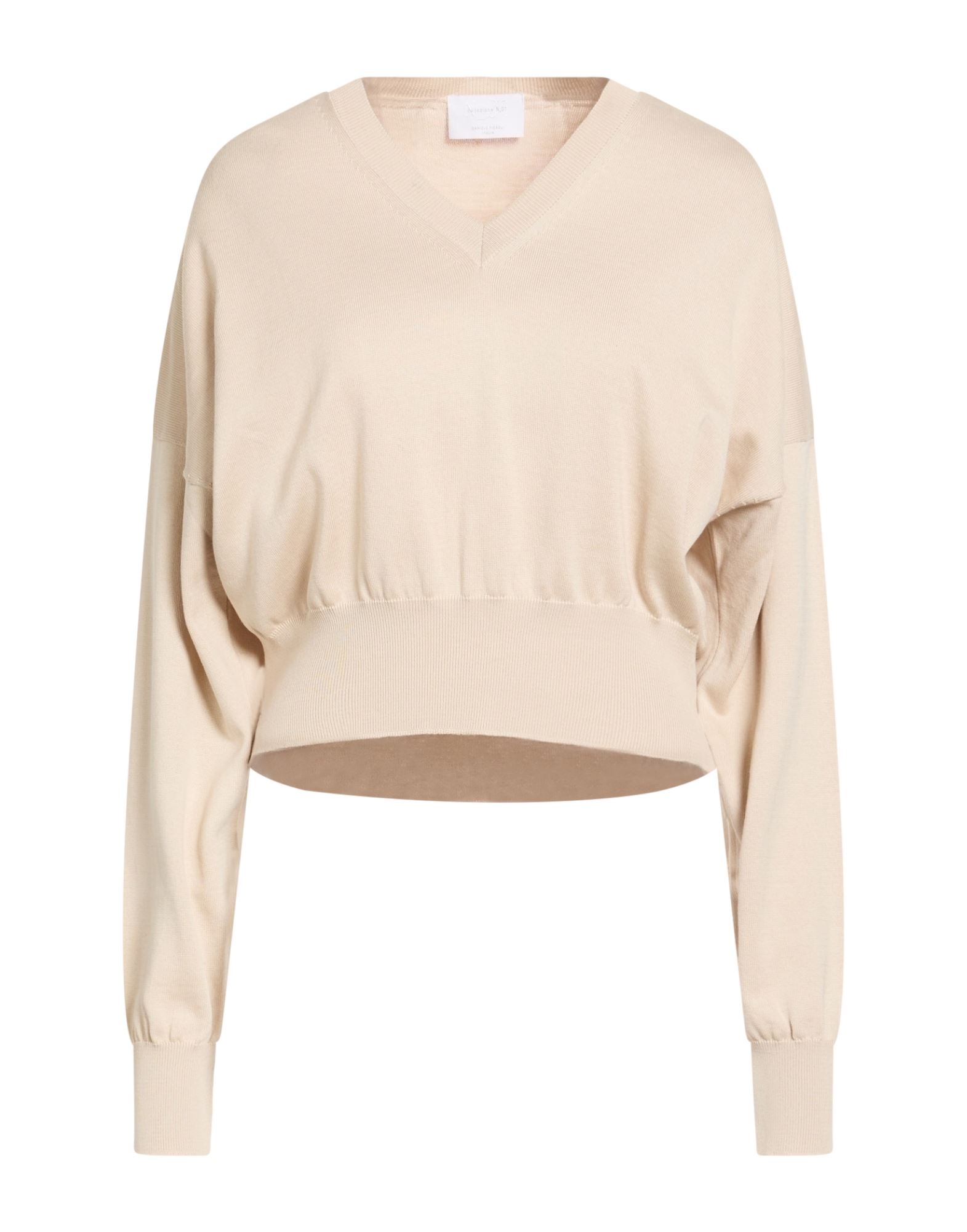 DANIELE FIESOLI Pullover Damen Beige von DANIELE FIESOLI