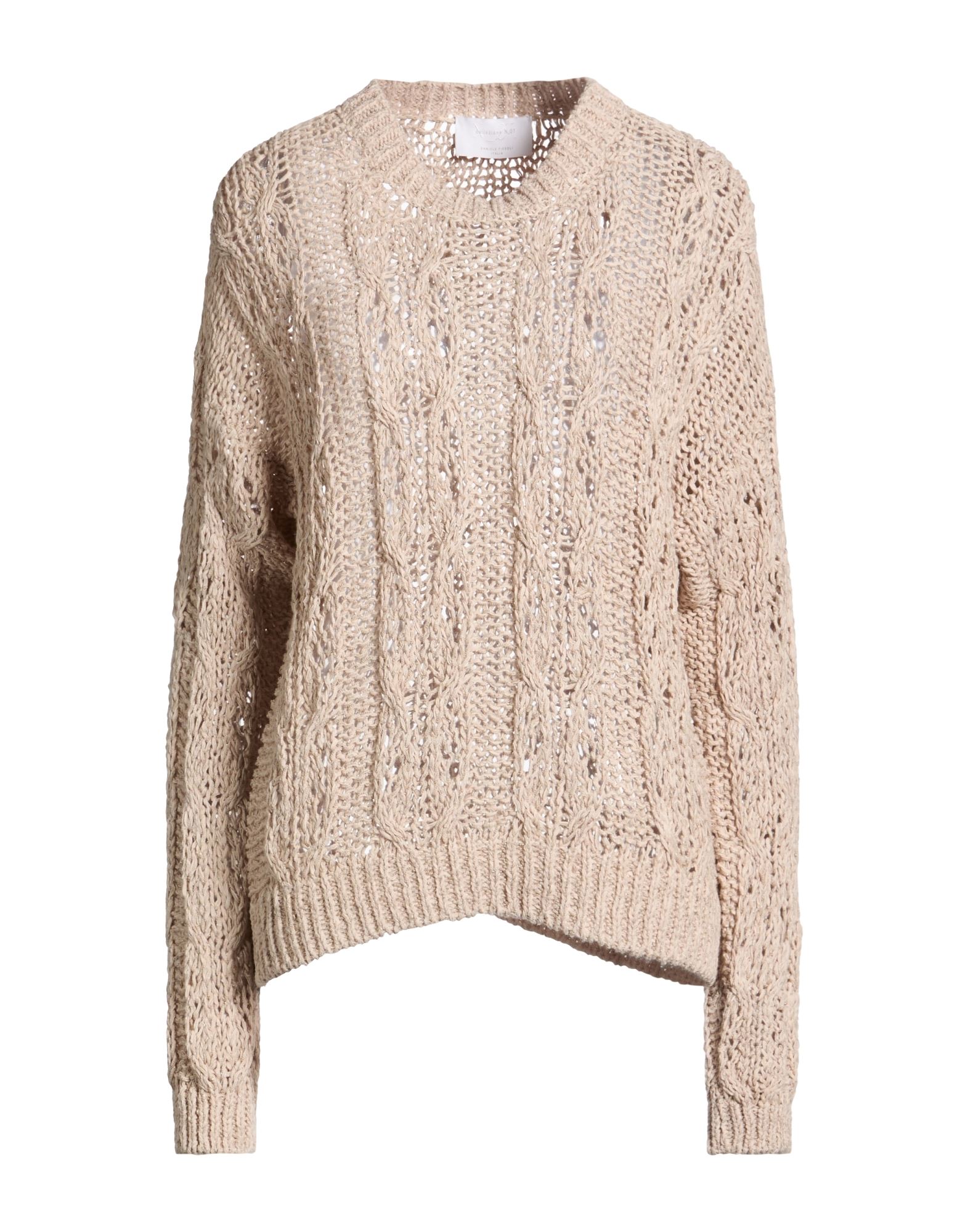 DANIELE FIESOLI Pullover Damen Beige von DANIELE FIESOLI