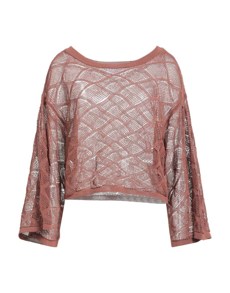 DANIELE FIESOLI Pullover Damen Braun von DANIELE FIESOLI