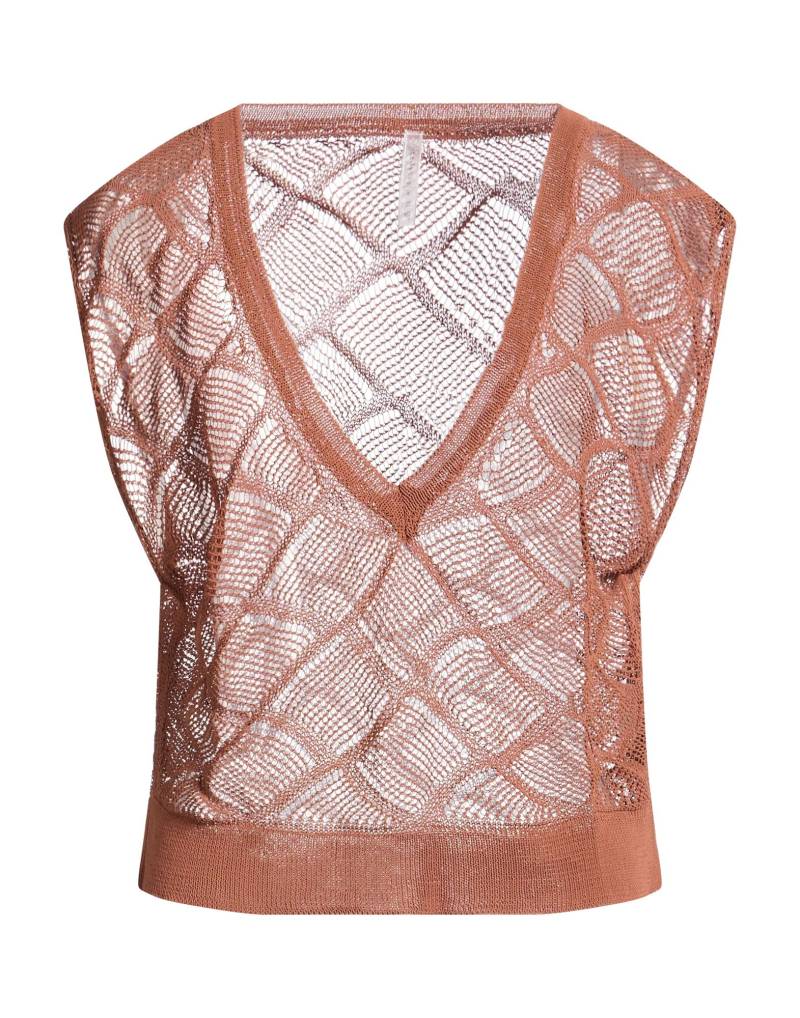 DANIELE FIESOLI Pullover Damen Braun von DANIELE FIESOLI