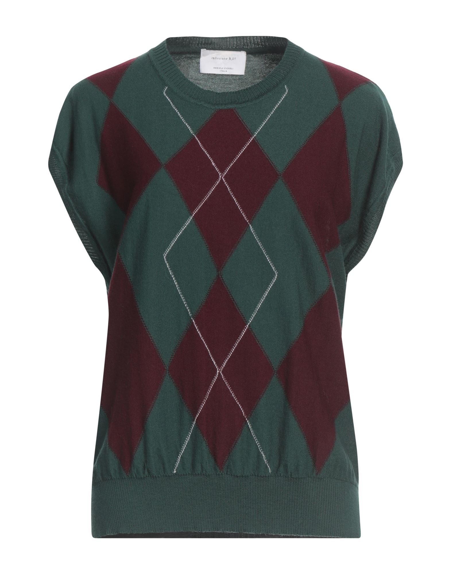 DANIELE FIESOLI Pullover Damen Dunkelgrün DANIELE FIESOLI Pullover Damen Dunkelgrün von DANIELE FIESOLI