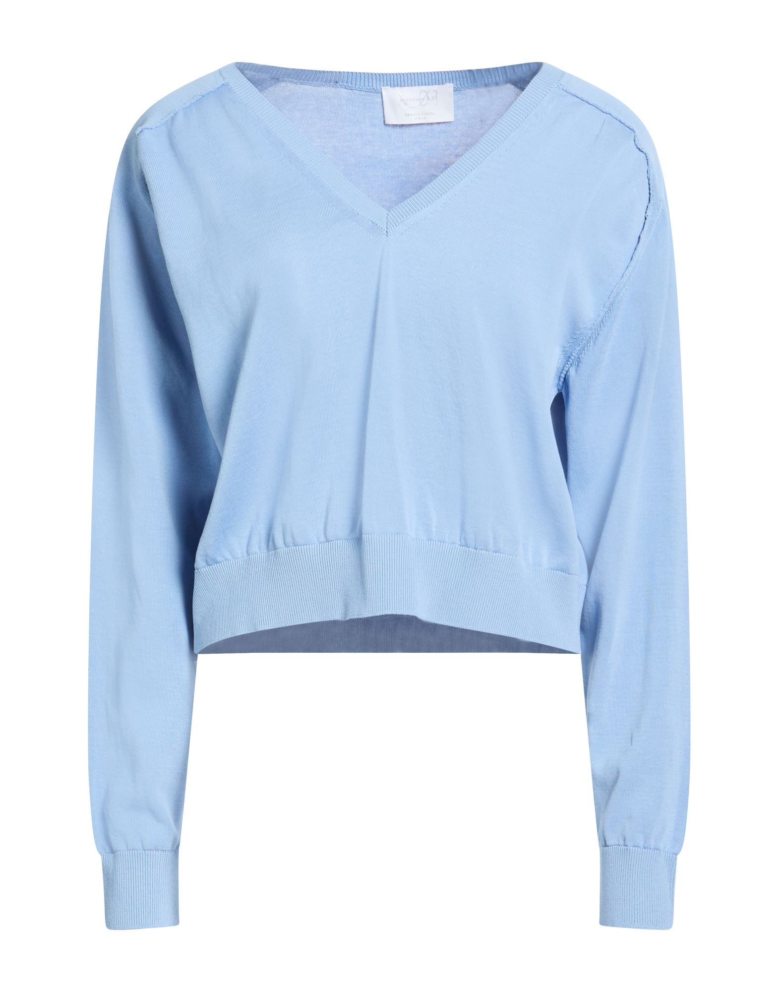 DANIELE FIESOLI Pullover Damen Hellblau von DANIELE FIESOLI