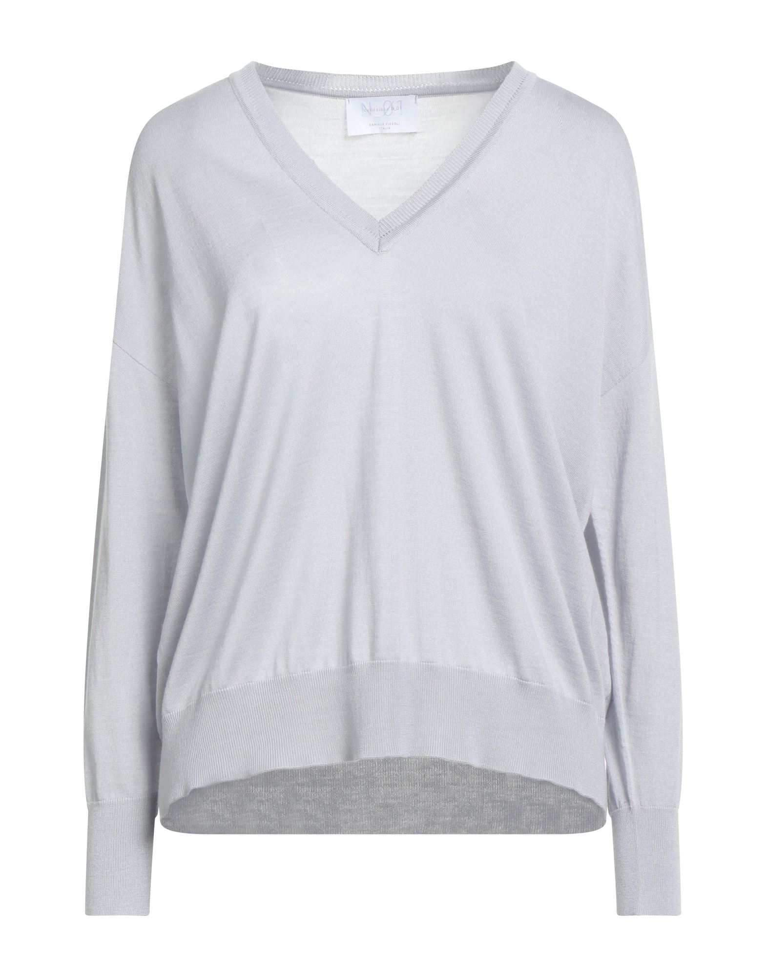 DANIELE FIESOLI Pullover Damen Hellgrau von DANIELE FIESOLI