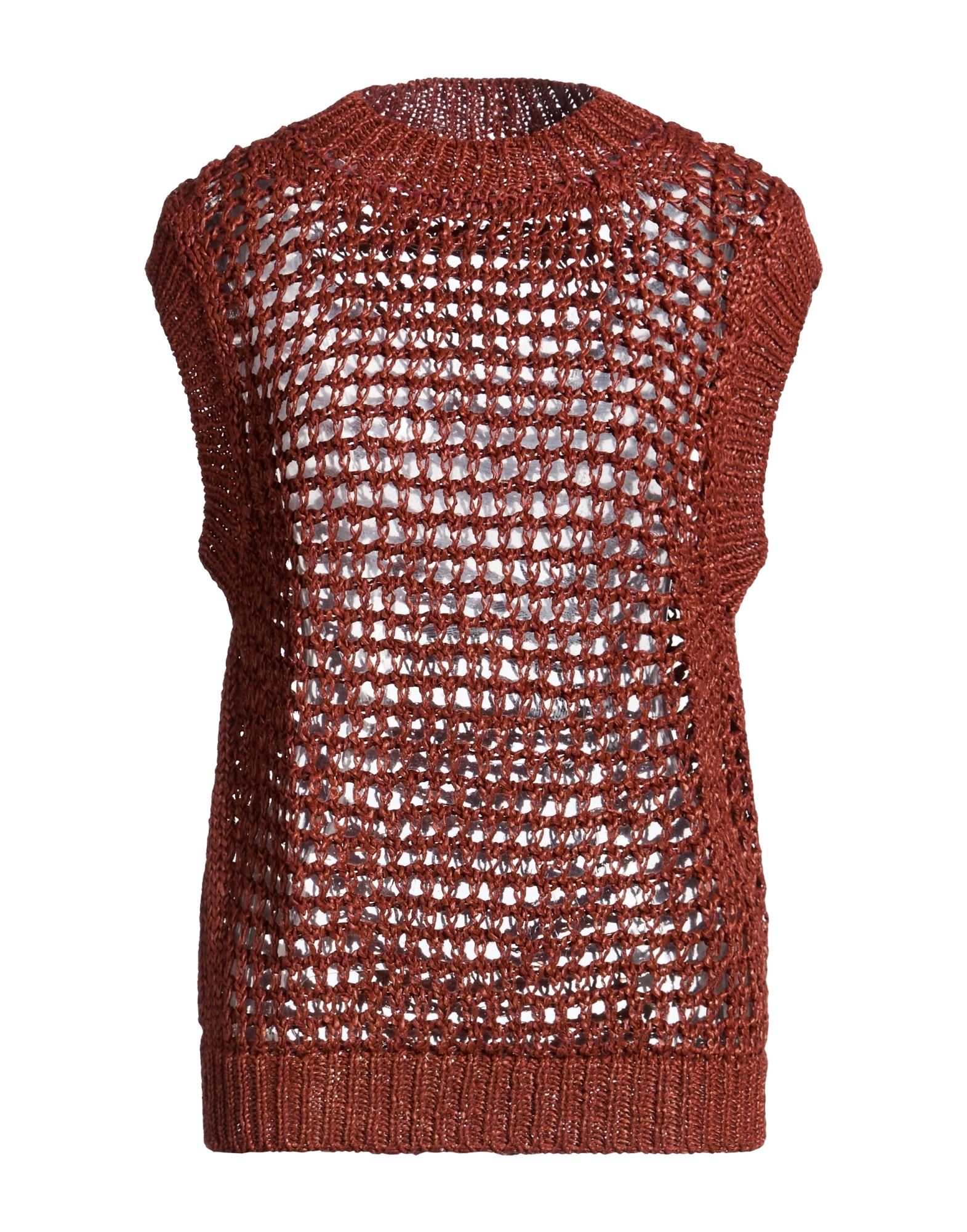 DANIELE FIESOLI Pullover Damen Rostrot von DANIELE FIESOLI