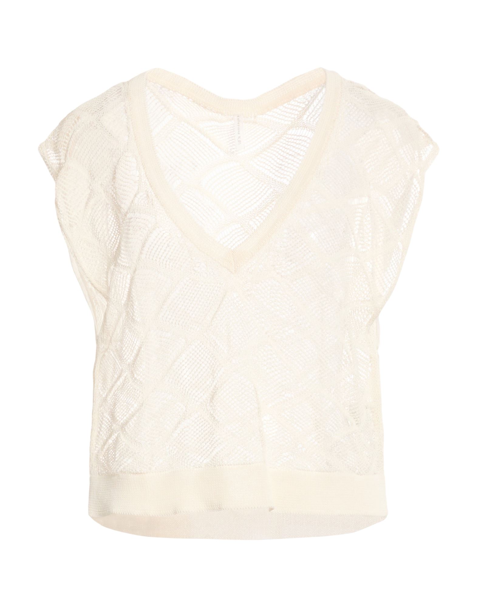 DANIELE FIESOLI Pullover Damen Weiß von DANIELE FIESOLI