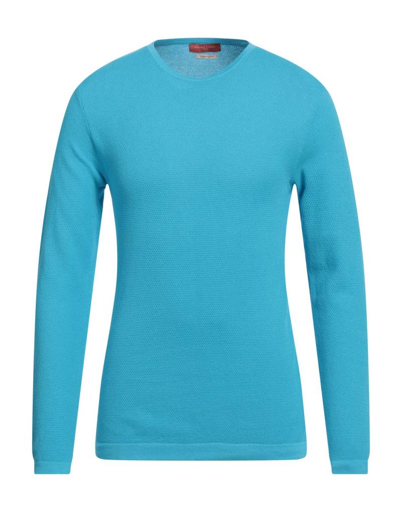 DANIELE FIESOLI Pullover Herren Azurblau von DANIELE FIESOLI