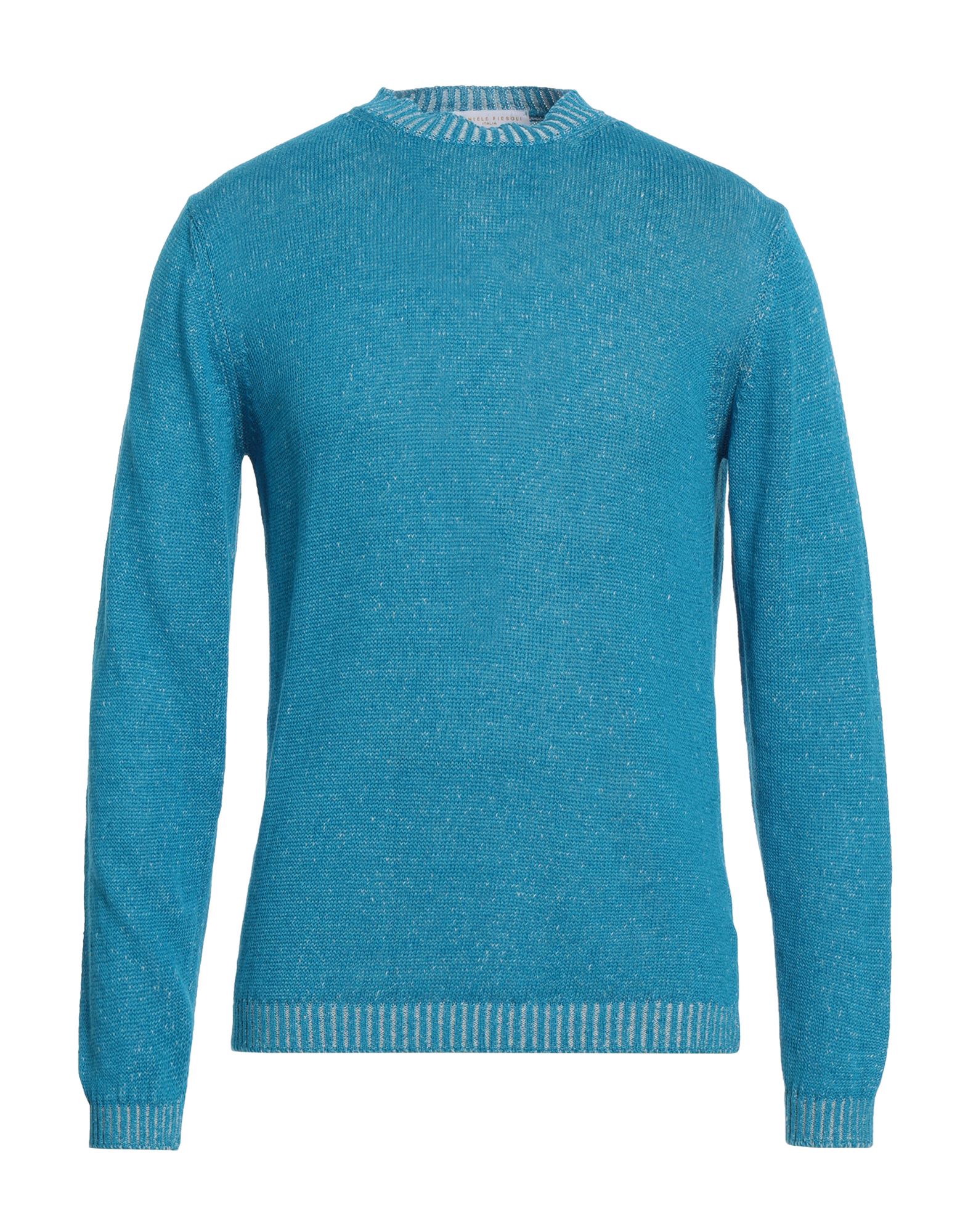 DANIELE FIESOLI Pullover Herren Azurblau von DANIELE FIESOLI