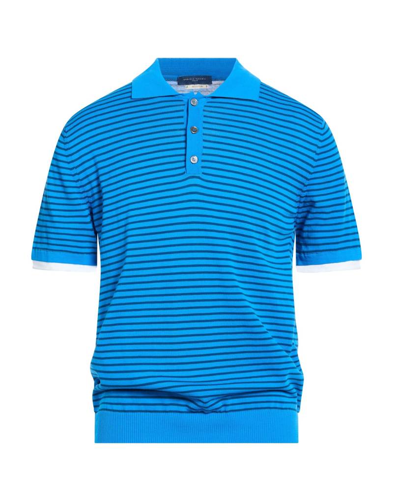 DANIELE FIESOLI Pullover Herren Azurblau von DANIELE FIESOLI