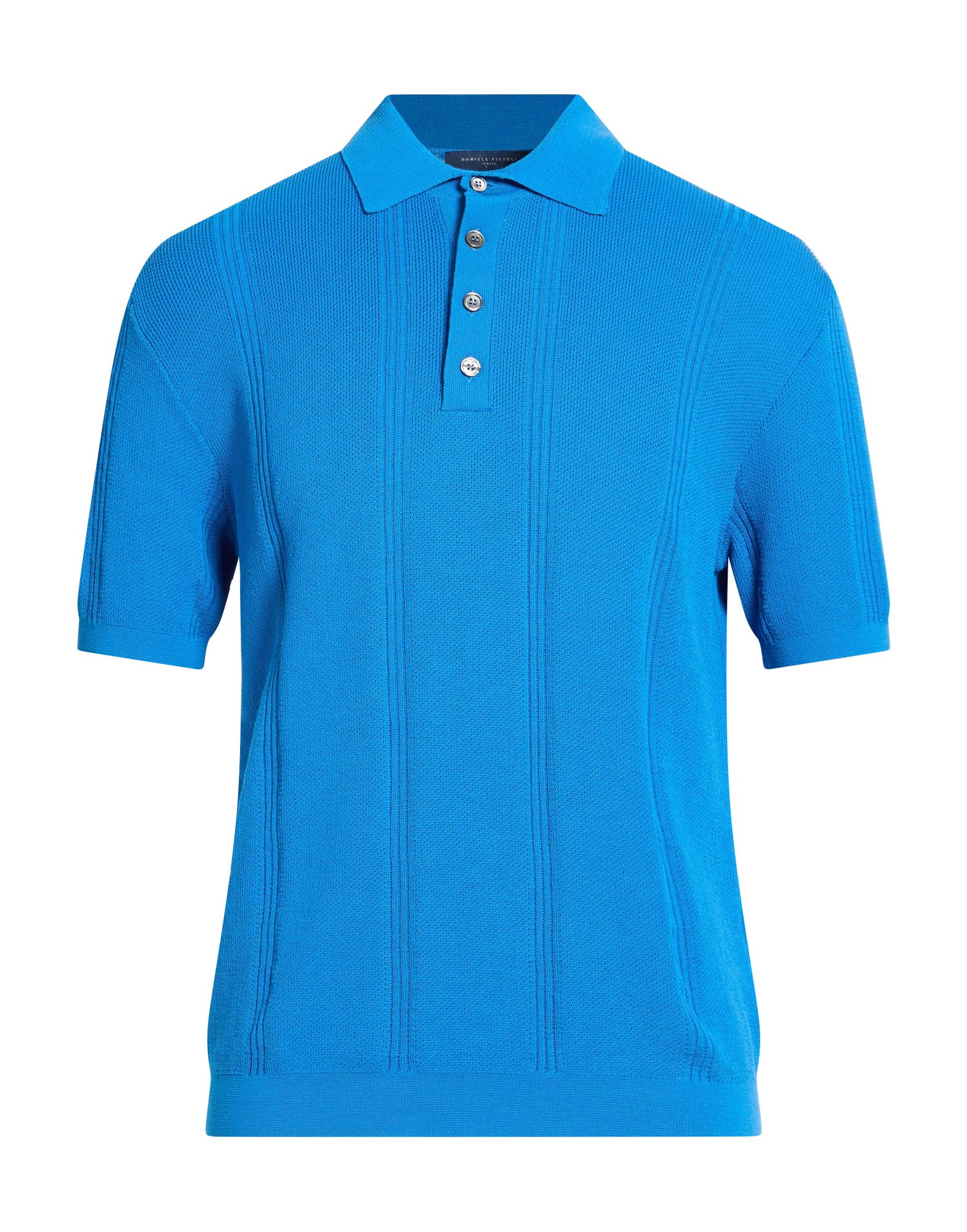 DANIELE FIESOLI Pullover Herren Azurblau von DANIELE FIESOLI